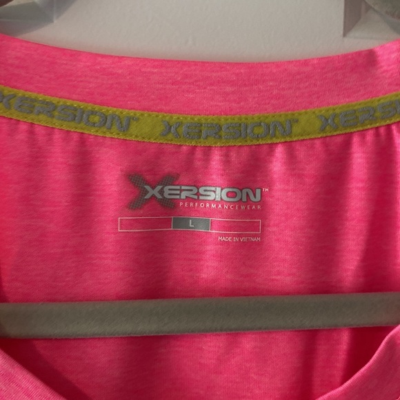 Xersion Long Sleeve T Shirt - Bright Pink -‎ Size Large - Picture 2 of 6